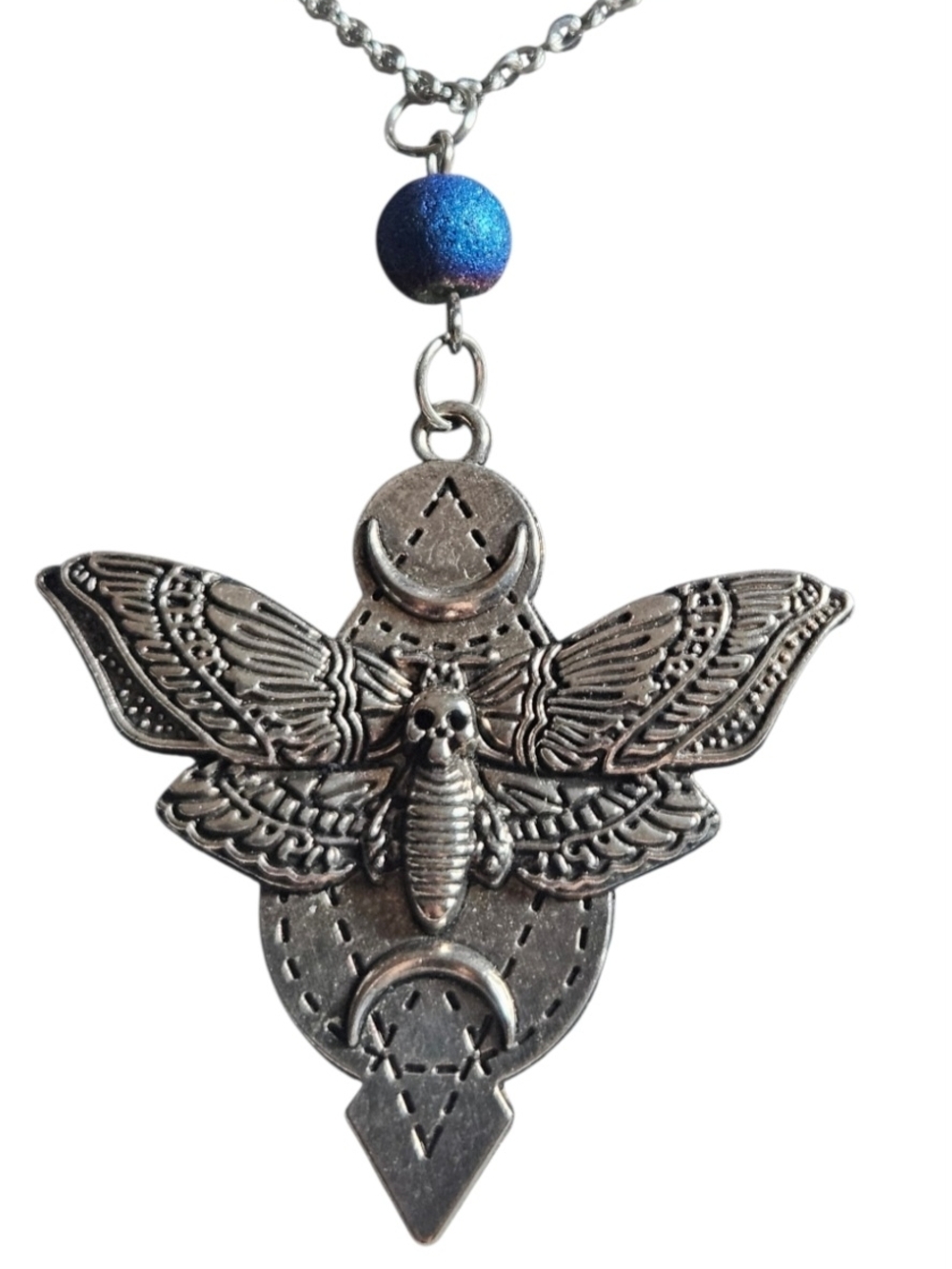 Mystic Moth Pendant Necklace